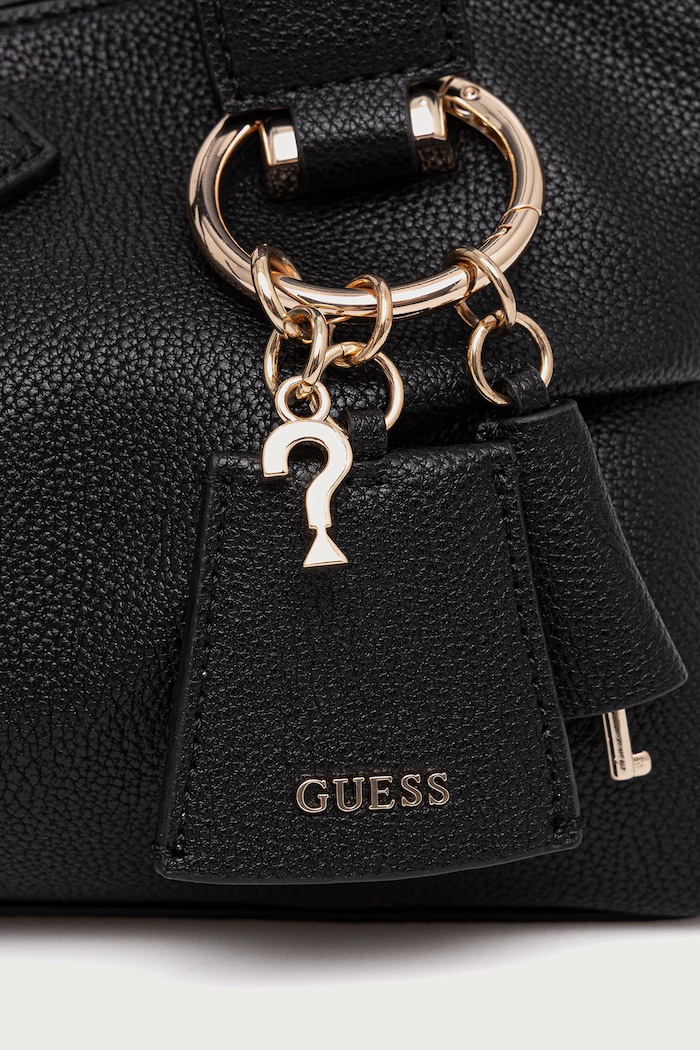 Guess torebka crossbody damska z imitacji skóry SUZY czarny HWBG23.22760