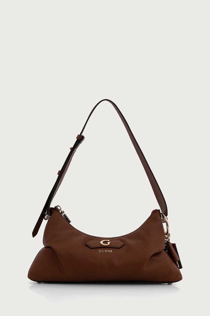 Guess torebka hobo damska z imitacji skóry SUZY brązowy HWBG23.22180