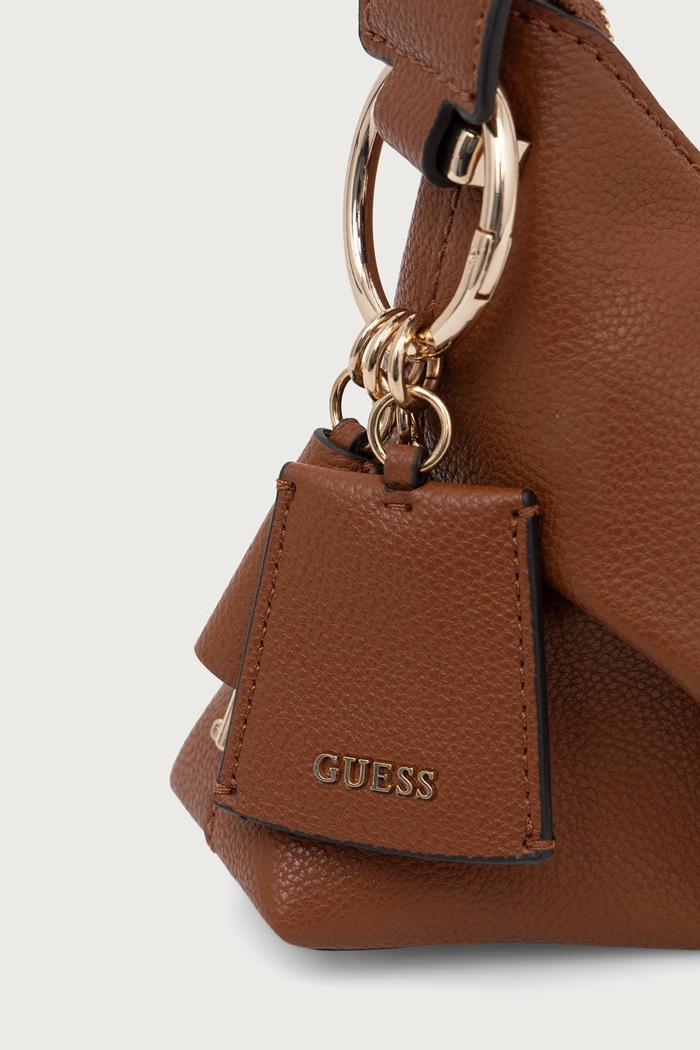 Guess torebka hobo damska z imitacji skóry SUZY brązowy HWBG23.22180