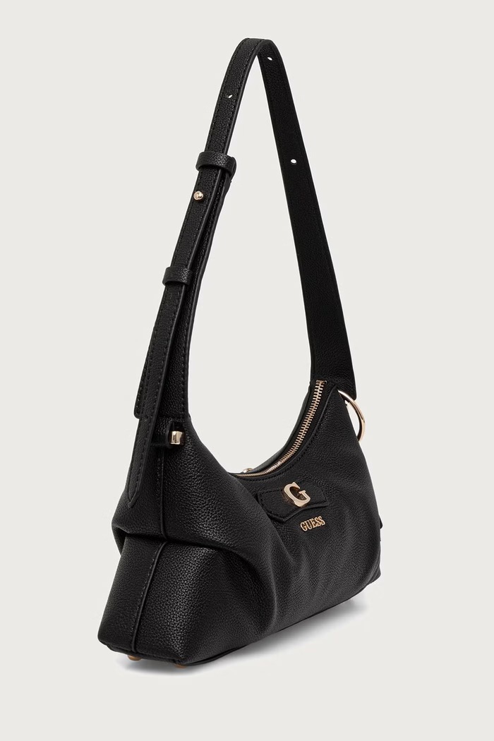 Guess torebka hobo damska z imitacji skóry SUZY HWBG23.22180 czarny AW26