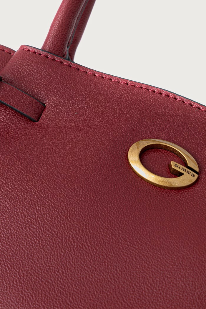 Torebka shopper damska z imitacji skóry ALLEGRA Guess HWBG22.37230 czerwony