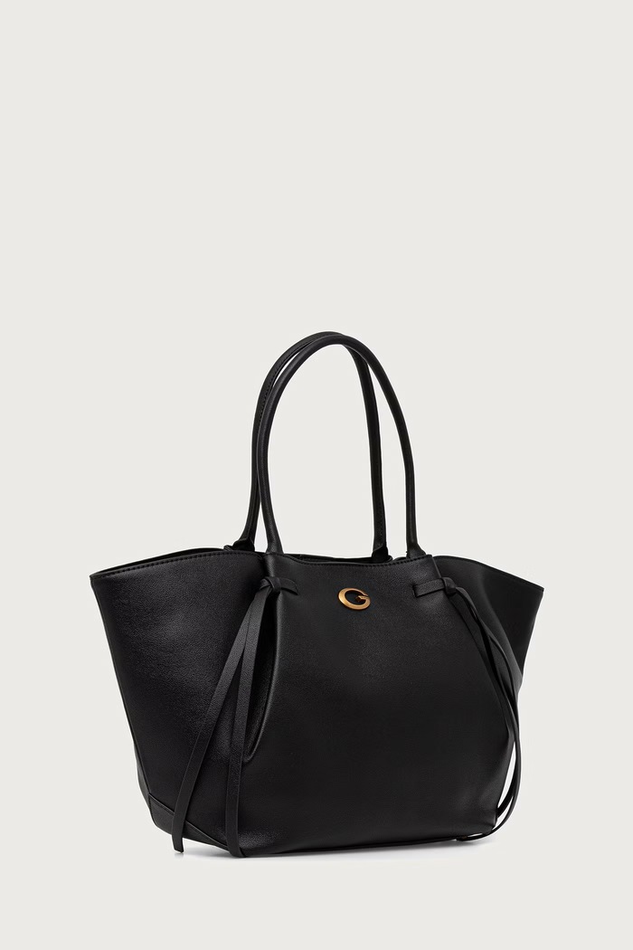 Guess Torebka shopper damska z imitacji skóry ALLEGRA HWBG22.37230 czarny AW26