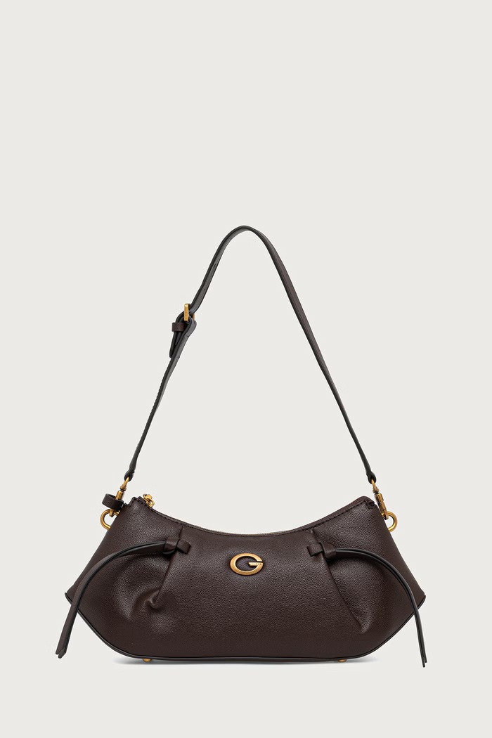 Guess Taška dámská z imitace kůže ALLEGRA hnědá HWBG22.37180