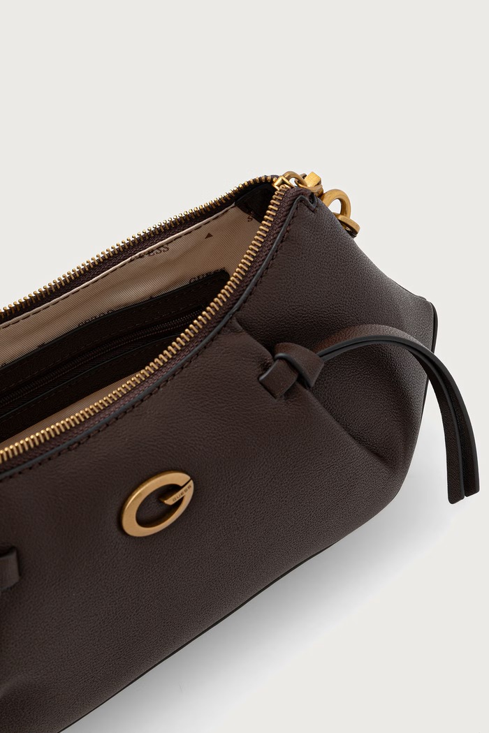 Taška dámská z imitace kůže ALLEGRA Guess hnědá HWBG22.37180