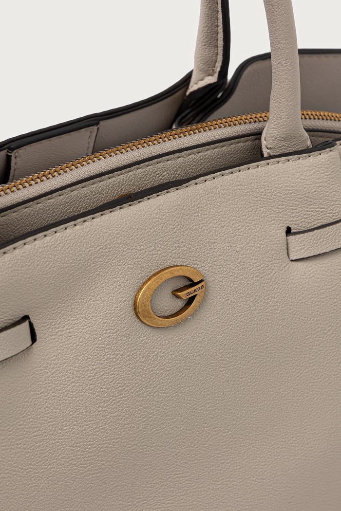Torebka damska z imitacji skóry ALLEGRA Guess HWBG22.37060 beżowy