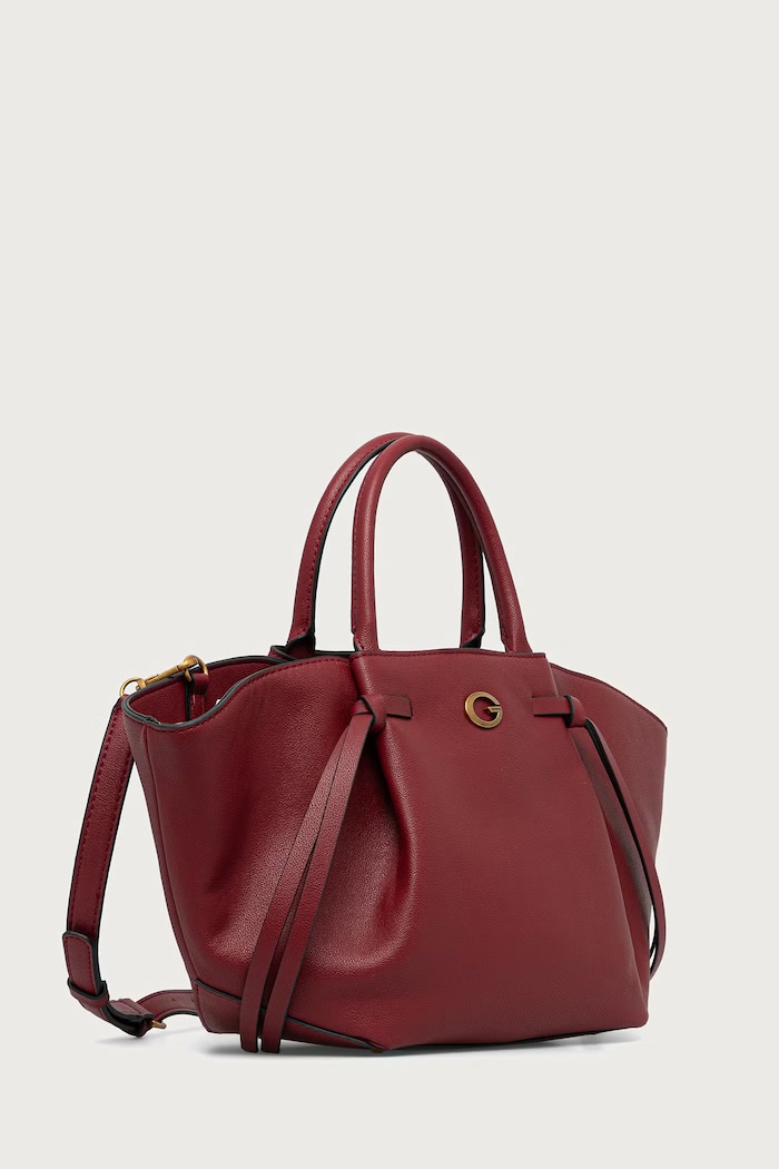 Guess Torebka damska z imitacji skóry ALLEGRA HWBG22.37060 czerwony AW26