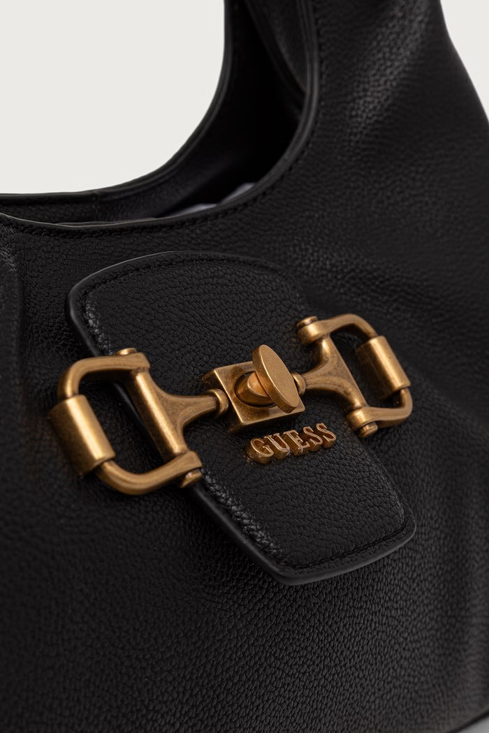 Guess torebka hobo damska z imitacji skóry SUNSET czarny HWBB23.14010