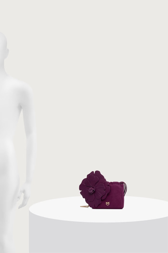 Pinko Torebka worek damska zamszowa 107678.A3M6