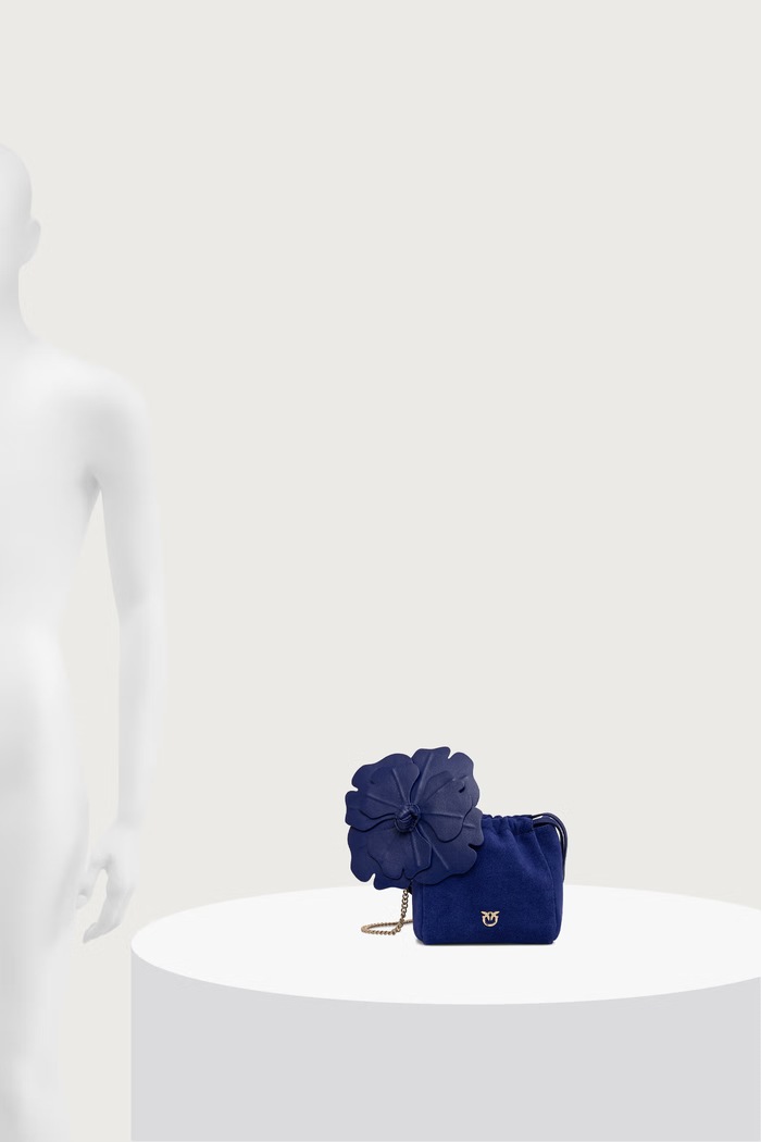 Pinko Torebka worek damska zamszowa 107678.A3M6