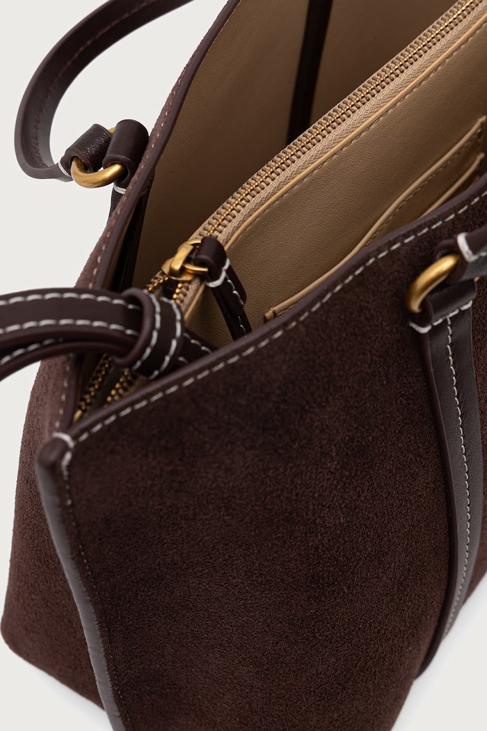 Torebka crossbody damska skórzana Pinko brązowy 102833.A3NP