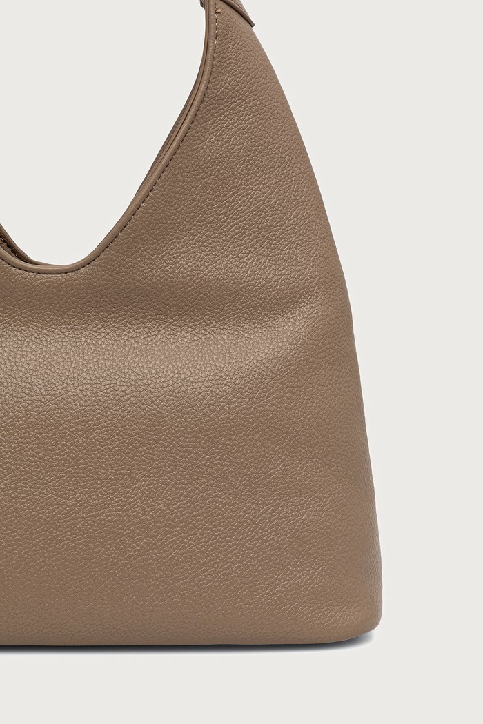 Akcesoria Love Moschino Torebka hobo damska z imitacji skóry JC4223PP0PKG0105 beżowy