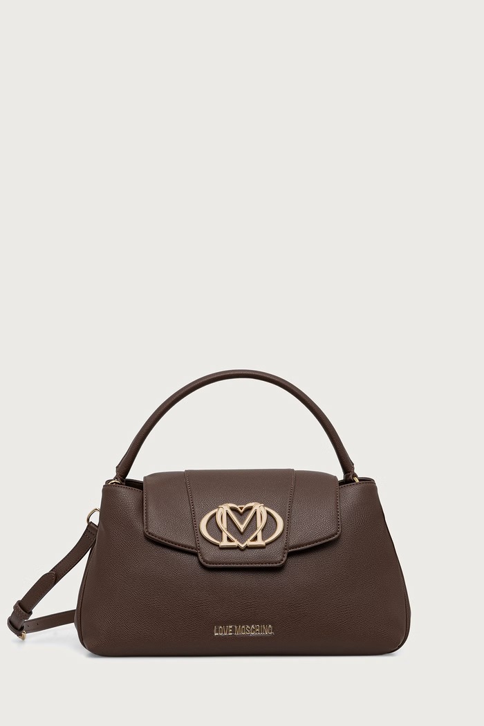 Love Moschino Torebka damska z imitacji skóry brązowy JC4209PP0PKB0313