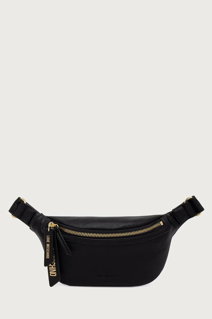 Love Moschino Nerka damska z imitacji skóry czarny JC4227PP0PKG0000