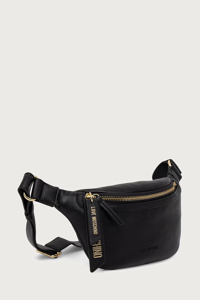 Love Moschino Nerka damska z imitacji skóry JC4227PP0PKG0000 czarny AW26