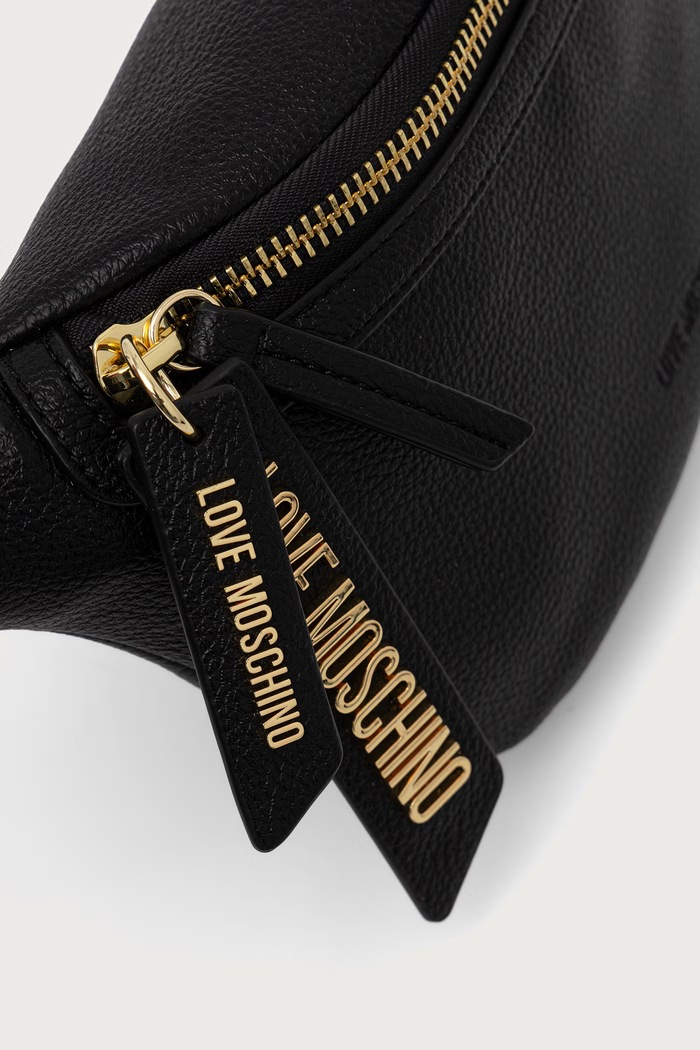 Nerka damska z imitacji skóry Love Moschino JC4227PP0PKG0000 czarny