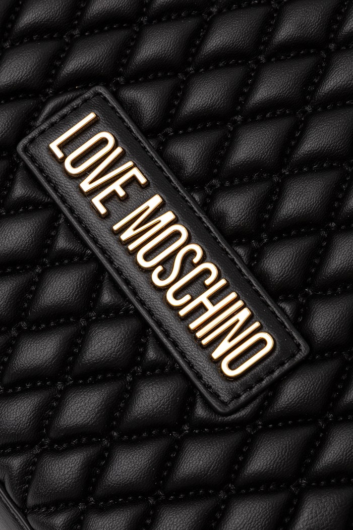 Torebka shopper damska z imitacji skóry Love Moschino JC4292PP0PK1200A czarny
