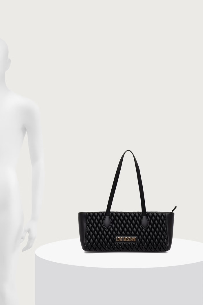 Love Moschino Torebka bagietka damska z imitacji skóry JC4291PP0PK1200A