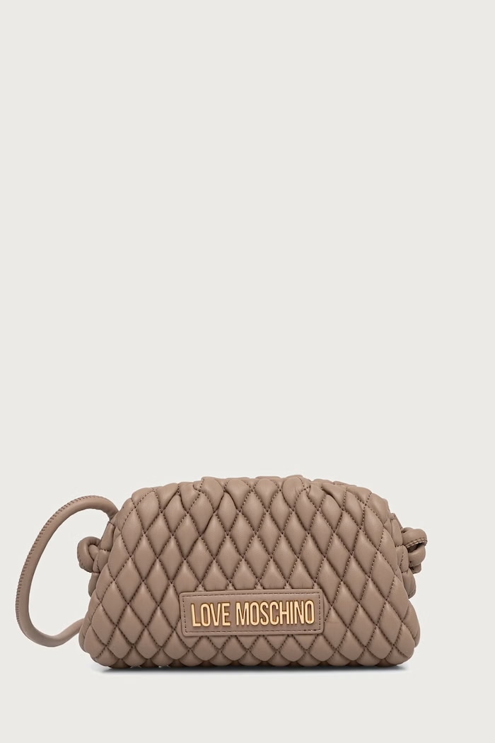 Love Moschino torebka crossbody damska skórzana beżowy JC4290PP0PK1210A