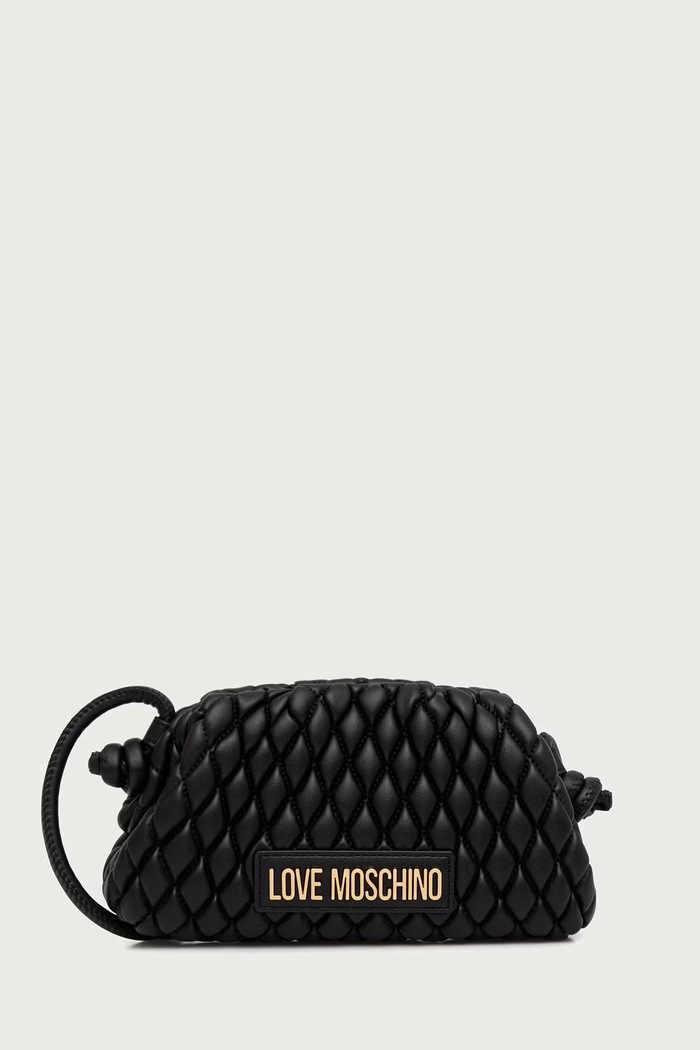 Love Moschino torebka crossbody damska skórzana czarny JC4290PP0PK1200A
