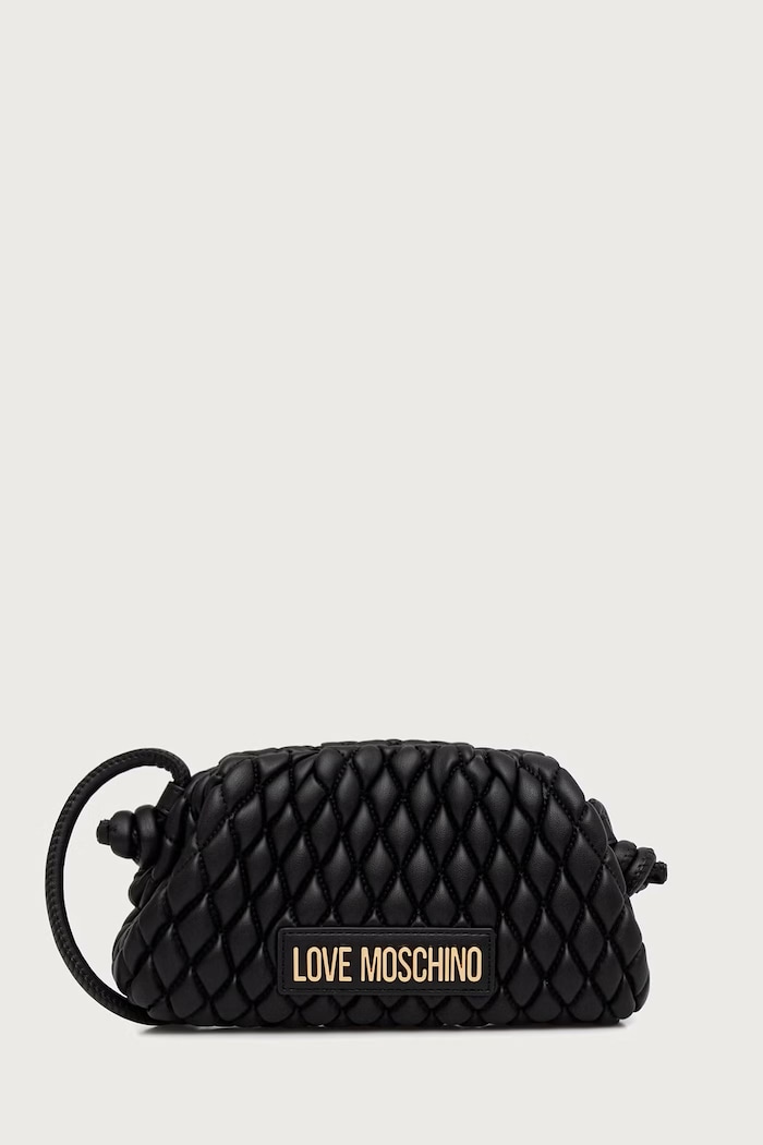 Love Moschino torebka crossbody damska skórzana czarny JC4290PP0PK1200A