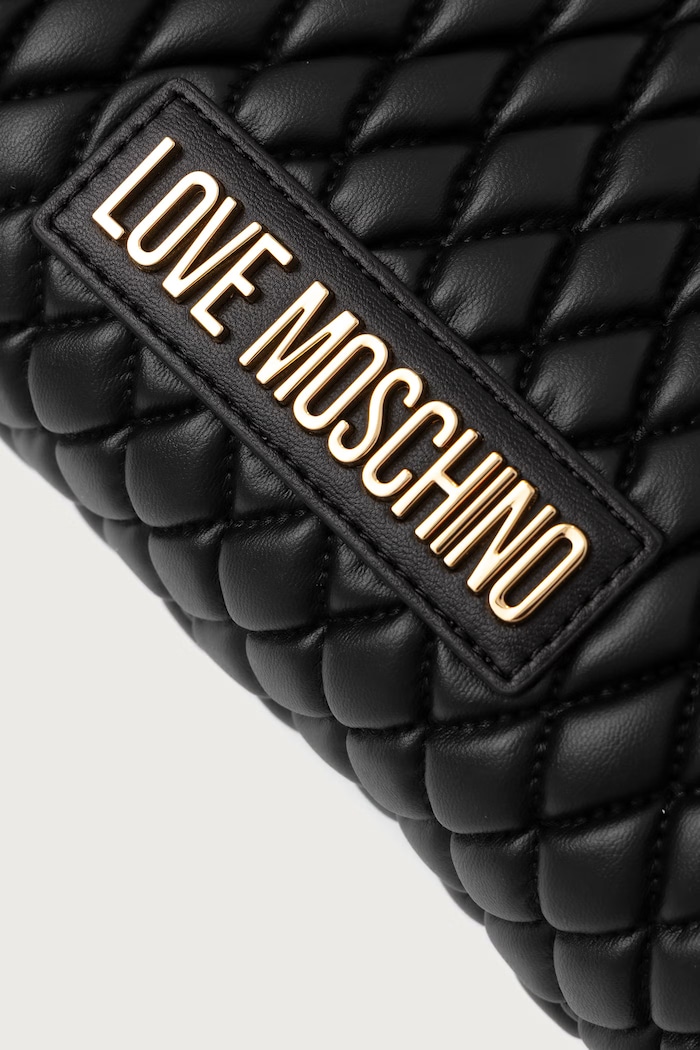 Love Moschino torebka crossbody damska skórzana czarny JC4290PP0PK1200A