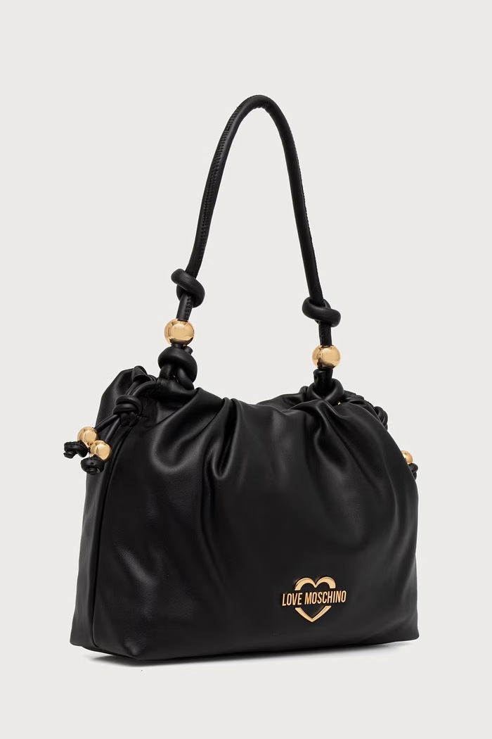 Love Moschino torebka damska skórzana JC4286PP0PK1000A czarny AW26