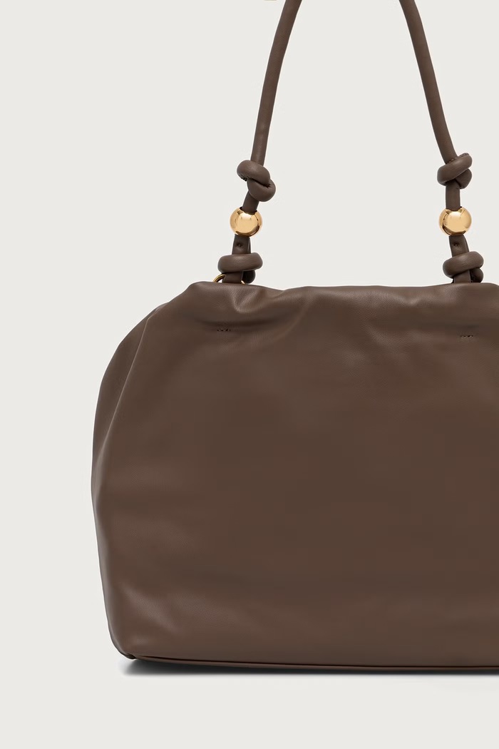 Akcesoria Love Moschino Torebka shopper damska z imitacji skóry JC4284PP0PK1020A brązowy