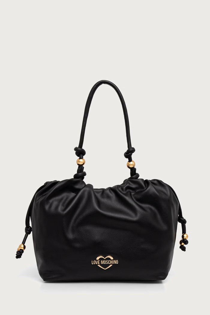Love Moschino Torebka damska skórzana czarny JC4284PP0PK1000A