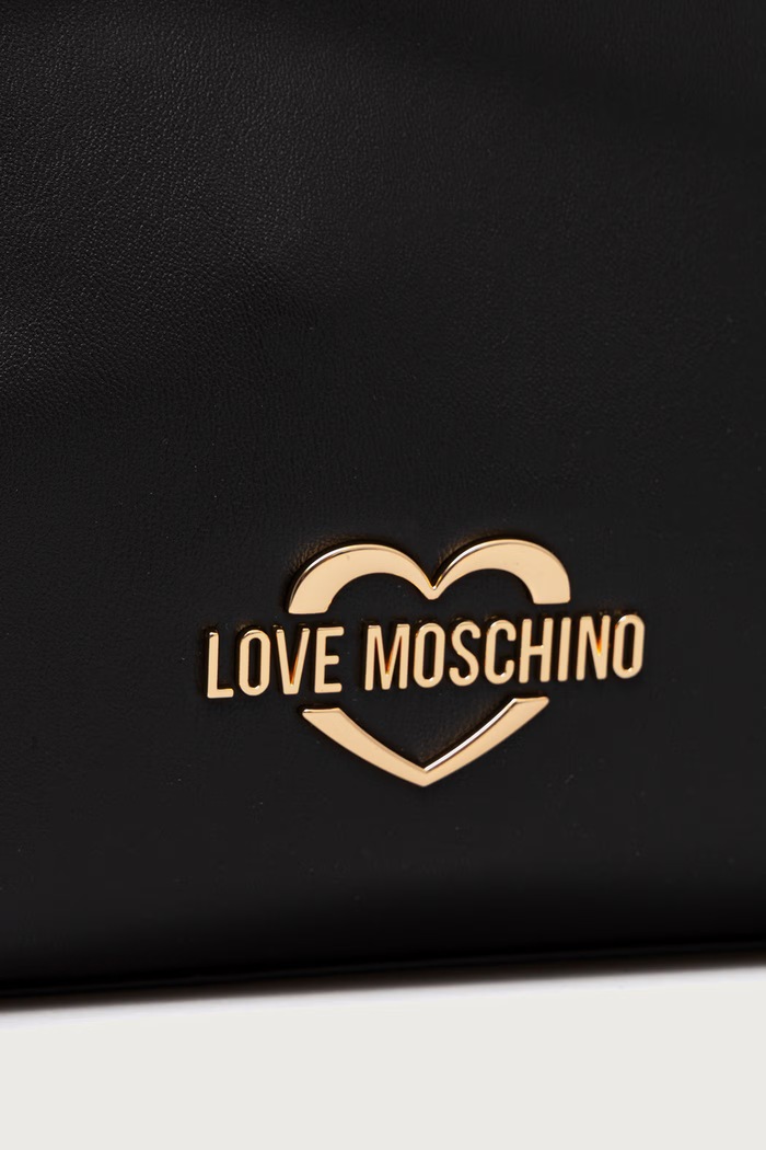 Akcesoria Love Moschino Torebka damska skórzana JC4284PP0PK1000A czarny