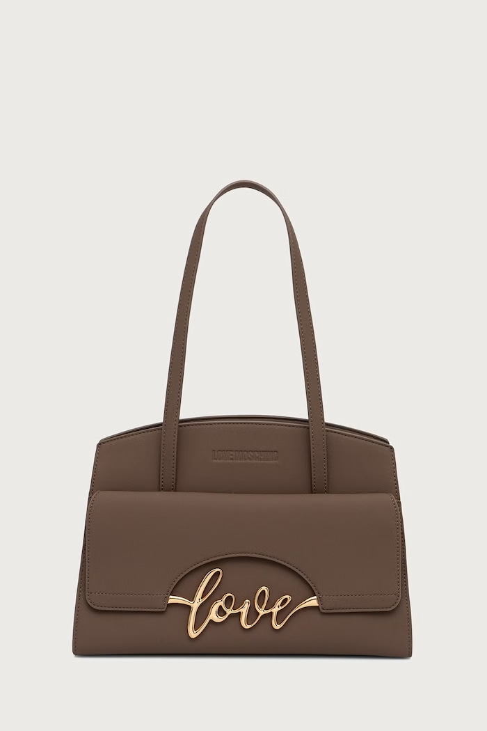 Love Moschino torebka tote damska z imitacji skóry zielony JC4271PP0PKR0203