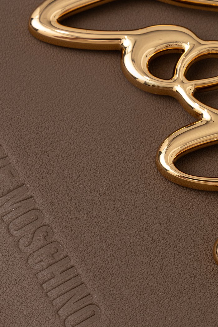 Listonoszka damska z imitacji skóry Love Moschino JC4267PP0PKR0203 zielony