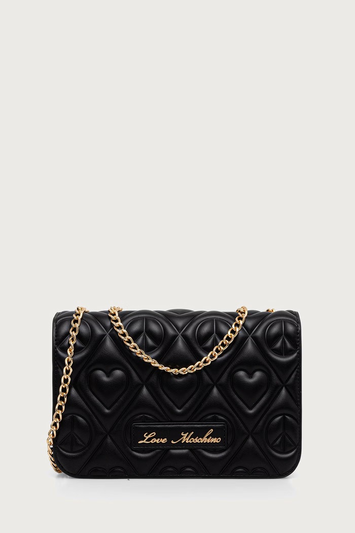 Love Moschino Torebka damska z imitacji skóry czarny JC4262PP0PKQ0000