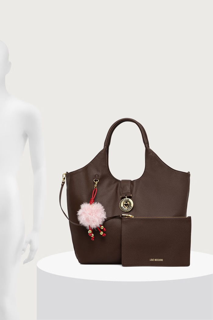 Love Moschino Torebka tote damska z imitacji skóry JC4238PP0PKI0313