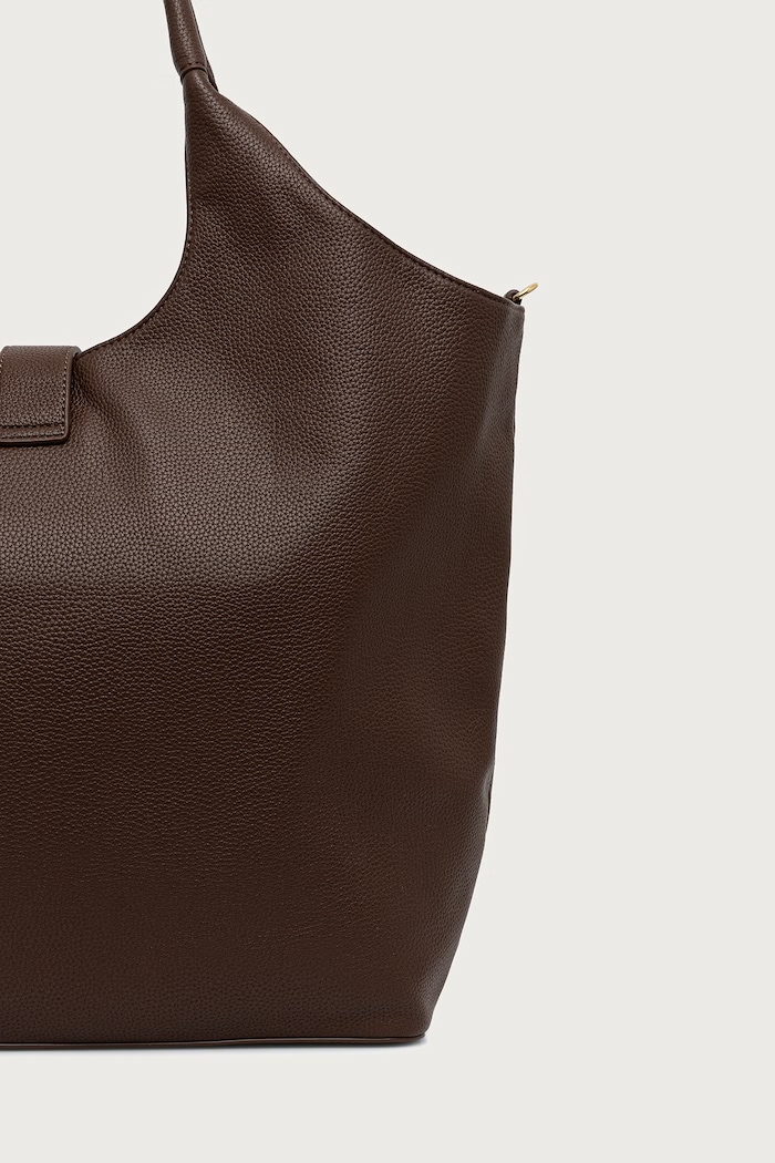 Akcesoria Love Moschino Torebka tote damska z imitacji skóry JC4238PP0PKI0313 brązowy