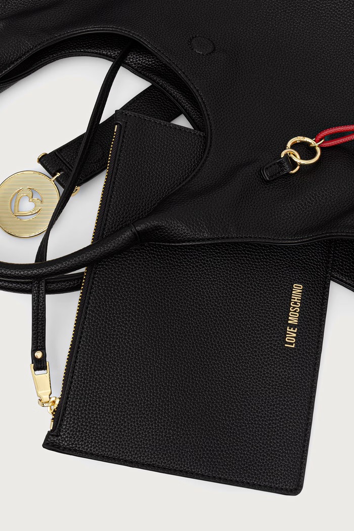 Love Moschino Torebka shopper damska z imitacji skóry JC4238PP0PKI0000