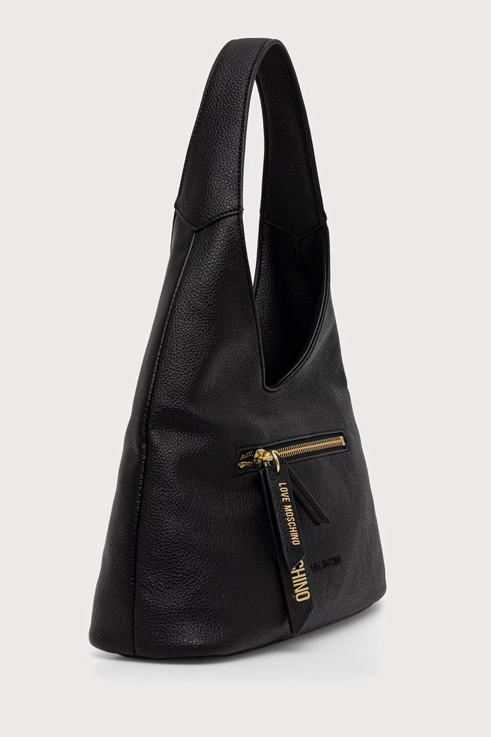 Love Moschino Torebka damska z imitacji skóry JC4223PP0PKG0000 czarny AW26