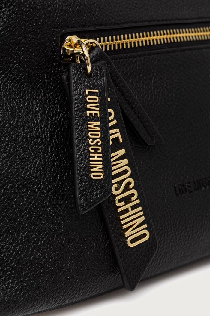 Torebka damska z imitacji skóry Love Moschino JC4223PP0PKG0000 czarny