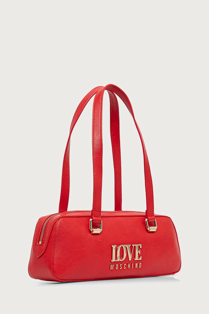 Love Moschino Torebka damska z imitacji skóry JC4200PP0PKA0500 czerwony AW26