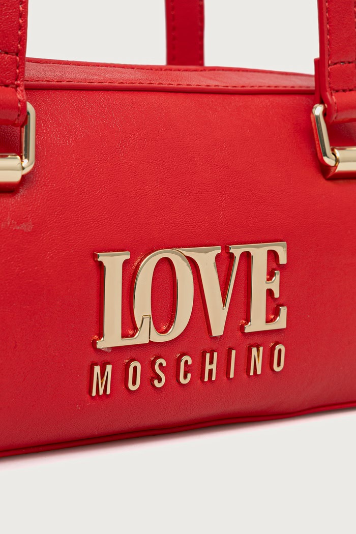 Akcesoria Love Moschino Torebka damska z imitacji skóry JC4200PP0PKA0500 czerwony