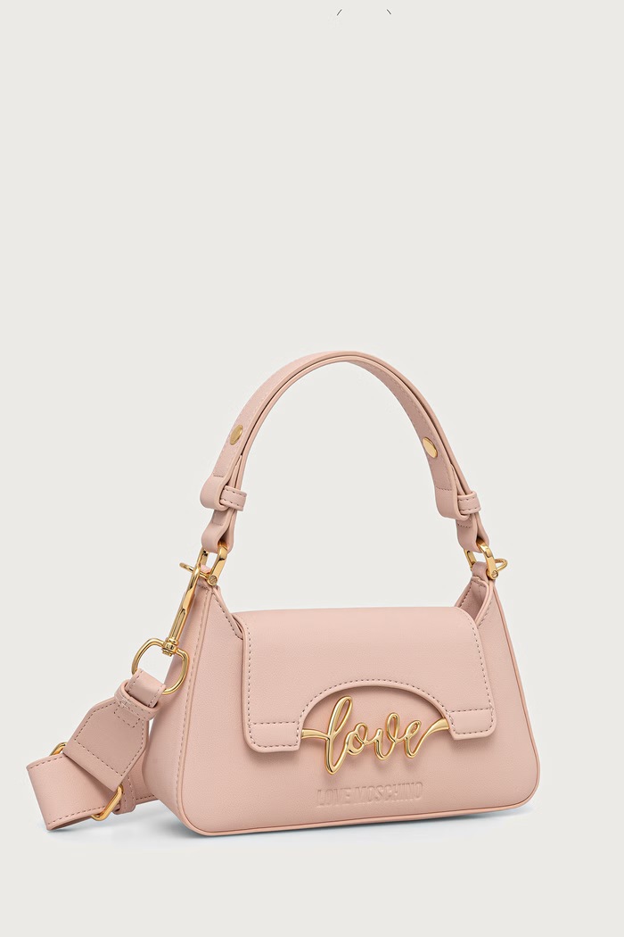 Love Moschino Torebka damska z imitacji skóry JC4109PP0PKD0203 brązowy AW26