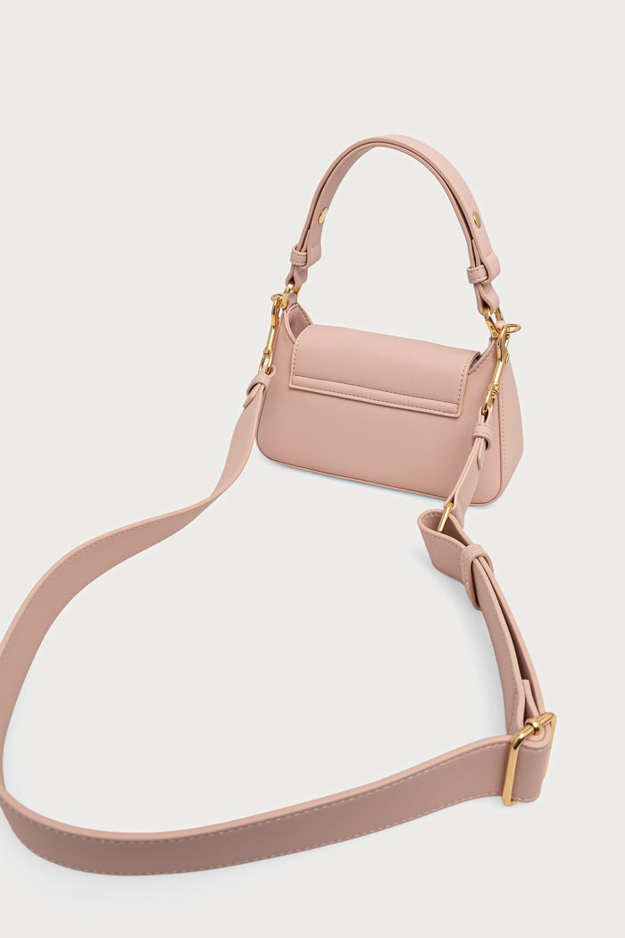 Torebka damska z imitacji skóry Love Moschino JC4109PP0PKD0203 brązowy