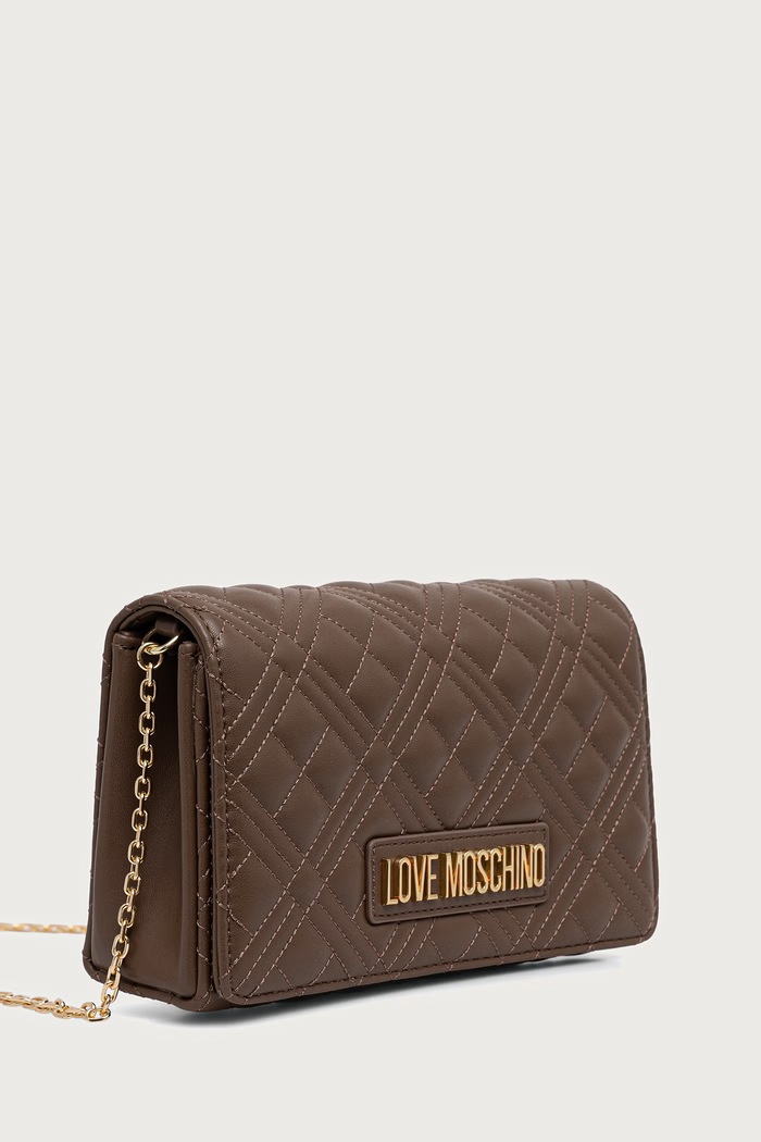 Love Moschino Torebka damska z imitacji skóry JC4079PP0PLA0203 zielony AW26