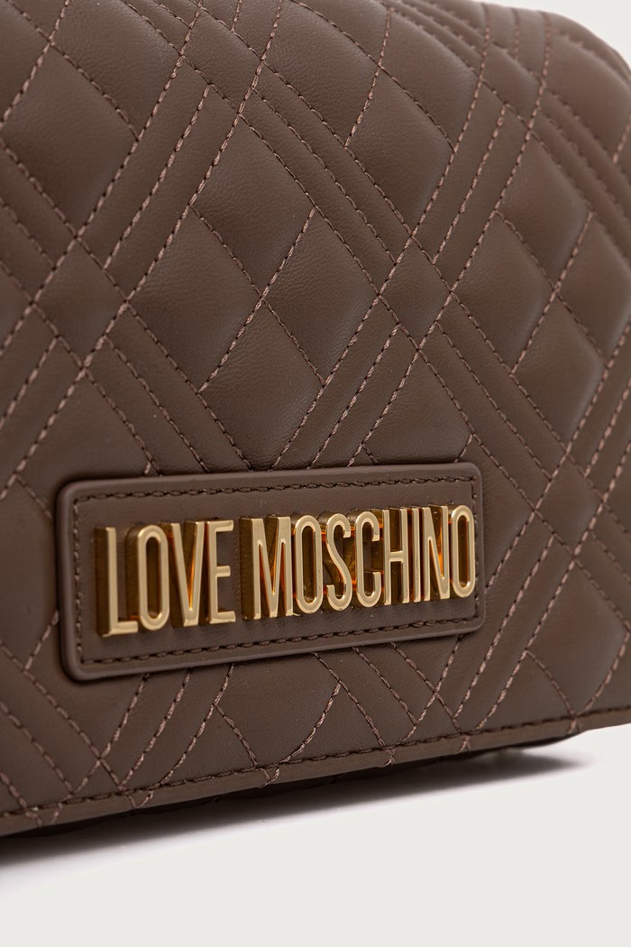 Torebka damska z imitacji skóry Love Moschino JC4079PP0PLA0203 zielony