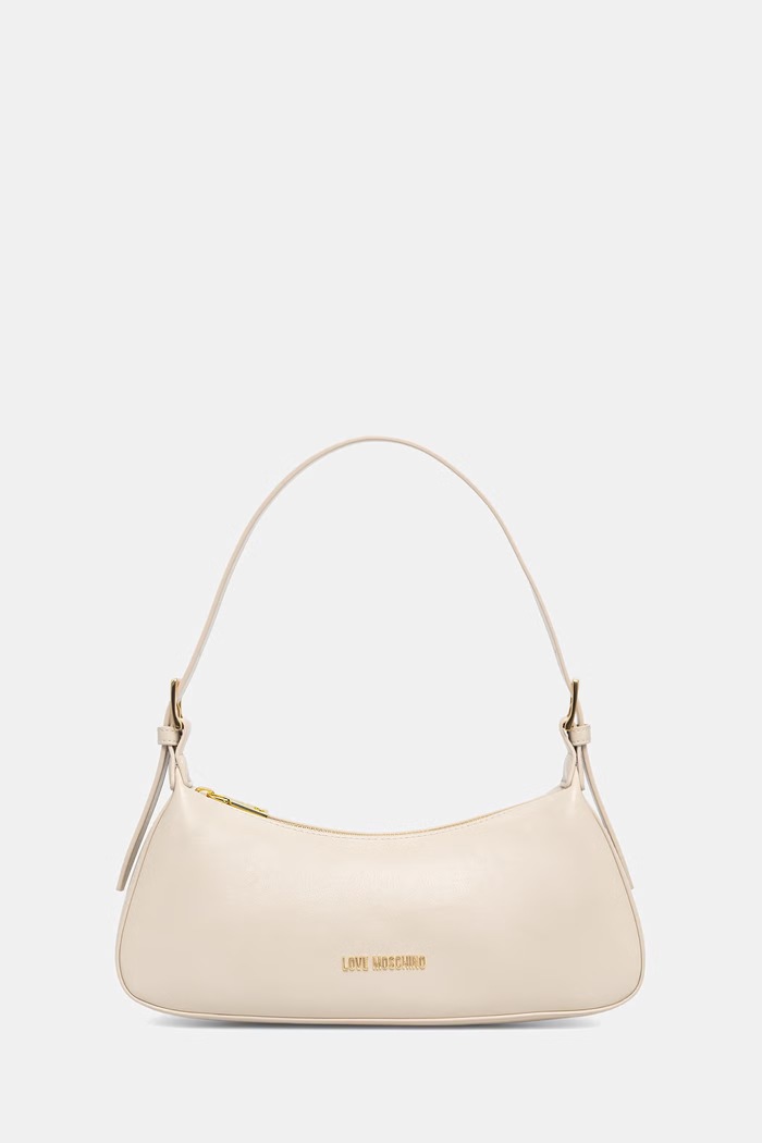 Love Moschino torebka damska z imitacji skóry beżowy JC4390PP1PKO0110
