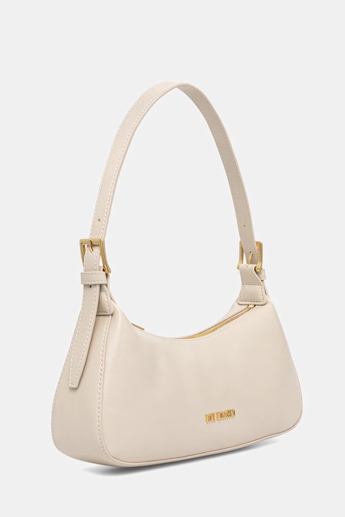 Love Moschino torebka damska z imitacji skóry JC4390PP1PKO0110 beżowy AW26