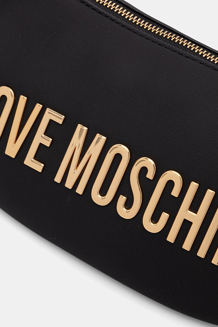 Love Moschino torebka crossbody damska z imitacji skóry JC4245PP1PKD0000 czarny