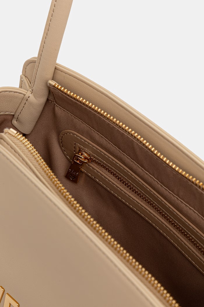 Love Moschino torebka shopper damska z imitacji skóry JC4187PP1PKD0129 beżowy