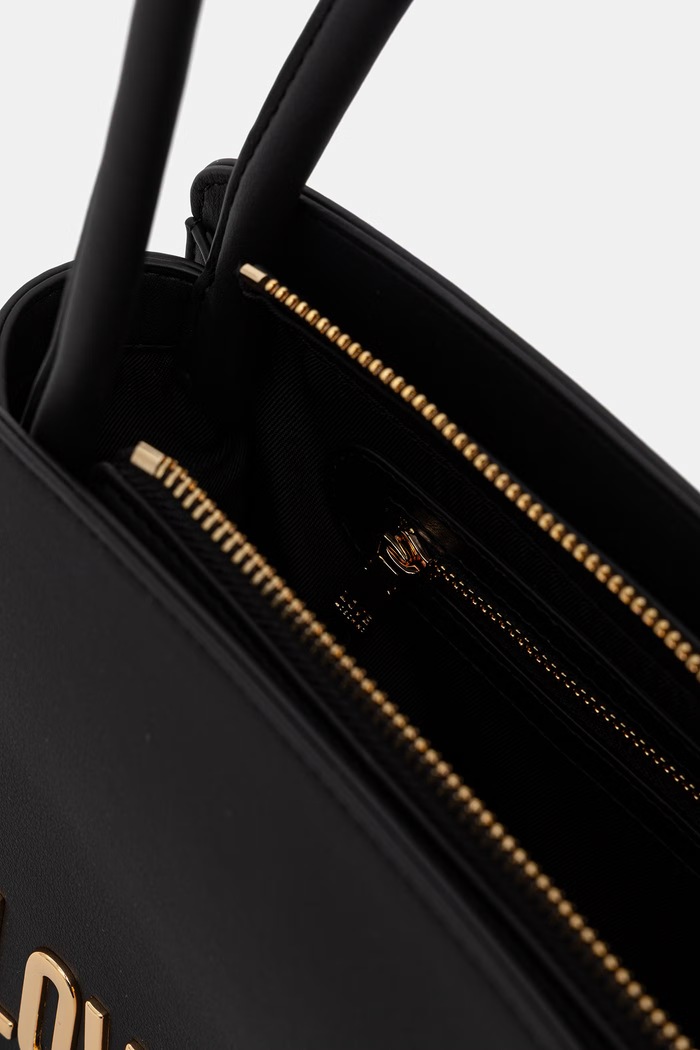 Love Moschino torebka tote damska z imitacji skóry JC4187PP1PKD0000 czarny