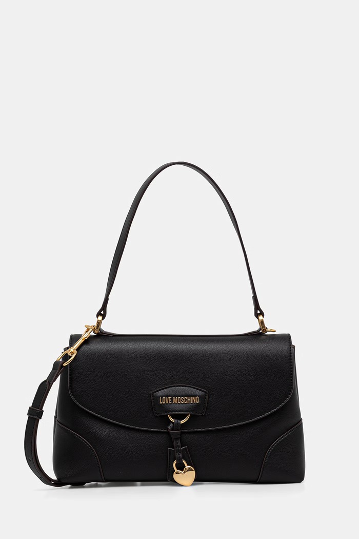 Love Moschino torebka damska skórzana czarny JC4156PP1PL1300A