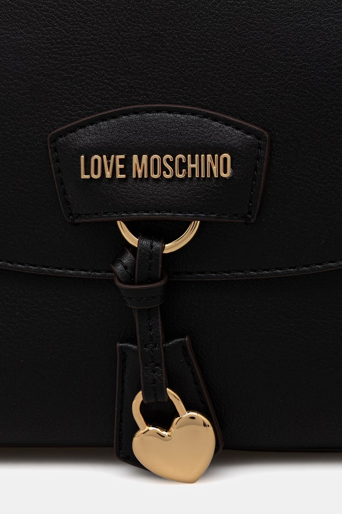 Akcesoria Love Moschino torebka damska skórzana JC4156PP1PL1300A czarny